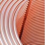 Air Conditioner Copper Tube Pipe Coil 6.35mm 1/4 Inch Round Polished Tube for sale