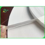 15mm FAD Approved Biodegradable Plain White Paper Straws For Drinking
