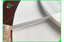 China 15mm FAD Approved Biodegradable Plain White Paper Straws For Drinking supplier