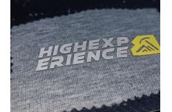 China OEKOTEX Logo Washable Patches Custom Refective Silver Silicone Badges supplier