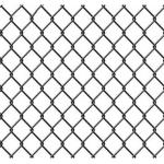China Galvanized PVC Coated Chain Link Fence Diamond Hole For Sports Ground for sale