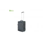 300D Travel Luggage Bag polyester Cabin trolley with one front big pocket for sale