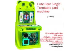 China 17-inch Single-Player Coin-Operated Entertainment Game Turntable Card Machine supplier