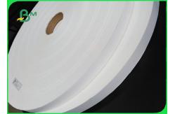 China 28gsm Width 28mm 33mm Food Grade Paper Roll For Drinking Straw Pipe supplier
