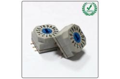 China Mini 10X10mm SMD Rotary Switch PEC-16S Positions BCD Digital Multi Gear supplier