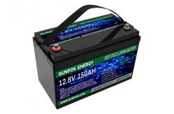 China 12 Volt Lithium Iron Phosphate Deep Cycle Battery Rechargeable supplier