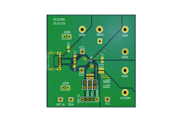 400mA Fast Charging Chip SC2150ACFFR USB PD Protocol Chip WLCSP-9