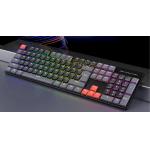 Ergonomic Mechanical Keyboard With TYPE-C Full Keys Anti-ghost And Enhanced Two-Color Injection Molded Floating Keycaps for sale