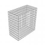1x0.5x1m Hot Dipped Galvanized Welded Gabion Box 4mm for sale