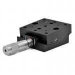 Small Angle Adjustment Manual Goniometer Stage Swallowtail Slider Drive for sale