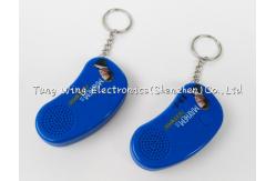 China Customizable Foot Shaped Music Keychain with recordable sound box supplier