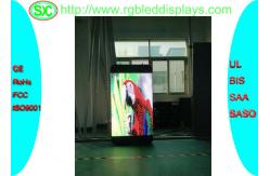 China Programmable Super HD Hanging Led Screen Display Message Picture Back Service supplier