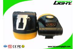 China ABS Material Led Mining Cap Lamp 10000lux Brightness Anti Explosive With USB Charger supplier