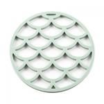 Eco Friendly Bendable Round Silicone Coffee Cup Coaster for sale