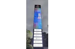China Outdoor  HD Rotating LED Screen Advertising Display Board Programmable LED Display supplier