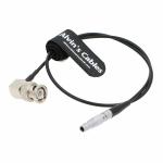 Alvin's Cables BNC Right Angle to 4 Pin Time Code Input Adapter Cable for Red Epic Scarlet for sale