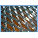Aluminum Flat Expanded Metal Mesh / SS304 Expanded Mesh Screen For Architecture