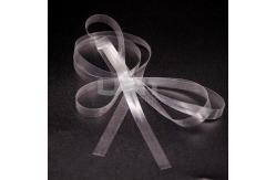China Clear Invisible Elastic Transparent Bra Strap Silicone Mobilon TPU Tape 5mm supplier