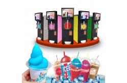 China Commercial Ice Slush Granita Machine Frozen Beverage 15.6*8.1 Inch supplier