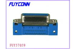 China 36 Pin Centronic DDK PCB Right Angle Female Printer Connector Certified UL supplier