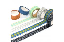 China Custom Bullet Journals Decoration Washi Tape Printed Masking Washi Tape supplier