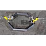 Gym Hexagon Barbell Hard CR Plating / Heat Treatment Rotable Bars for sale
