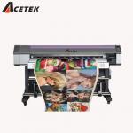 China K Jet Eco Solvent Printer , Canvas Printing Machine DX 5 Print Head manufacturer