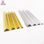 3mm Right Angle Aluminium Extrusion , Gold Anodised Aluminium Angle for sale