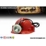 LED waterproof mining cap lights with Li-ion battery , GL5LM-B 10000lux / 6.6Ah for sale