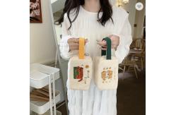 China BSCI  Advertising 50cm Canvas Cosmetic Bag With Zipper supplier