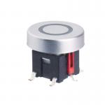 Illumination Tactile Switch,Smd Silver Cap Pcb LED Push Button Tact Switch ,Lighted Tact Switch,Illuminated Tact Switch for sale