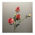 Retro charred rose artificial flower home decoration, wedding decoration for sale