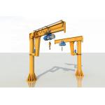 Fixed Column Type Cantilever Jib Crane customized 0.5t~10t Load Capacity for sale