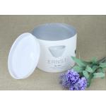 Round Cardboard Paper Tubes Packing With Movable PP Caps For Gift for sale