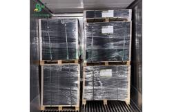 China 1200grs 1600grs Super Smooth Black Cardboard 70cm x 100cm for Rigid Boxes supplier