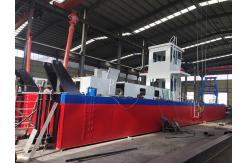 China The 14inch model dredger equipment is designed as a three-body assembly structure supplier