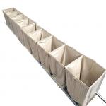 Military Barrier  metal mesh bag stainless steel anti-explosion hesco bag for hesco sand wall barrier for sale