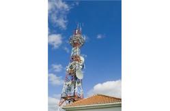 China 3 Legs Tube Microwave Communication Mobile Cell Tower Multifunction supplier