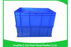 China 50L Plastic Stackable Storage Bins Space Saving , Recycle Plastic Stacking Boxes supplier