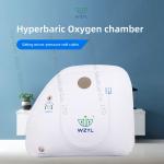 Anti Inflammatory Hyperbaric Oxygen Chamber For Elder Sitting Soft Cabin WEIZI for sale