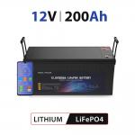 200AH 12V Lithium Rv Battery LiFePO4 Energy Storage For Mobile Camper for sale