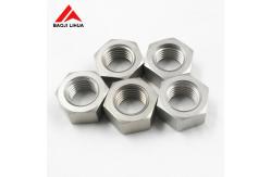 China Gr2 Gr5 Titanium Bolts Nuts , M8 M10 M12 Anodizing Titanium Hex Head Bolts supplier