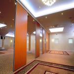 Modern Top Hung Sound Proof Movable Partition Walls Panel Width 500-1200 mm for sale