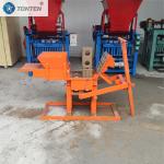 Low Price Red Clay Interlocking Compressed Earth Block Brick Making Machine for sale