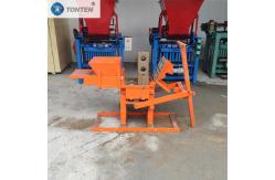 China Low Price Red Clay Interlocking Compressed Earth Block Brick Making Machine supplier