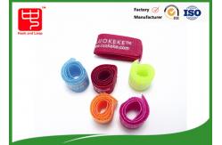 China Custom Logo Small Packing Double Sided Hook Loop Strap For Supermaket Goods supplier