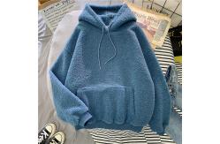 China Autumn And Winter Hooded Sweater Korean Thick Pullover Coat Anti Shrink supplier