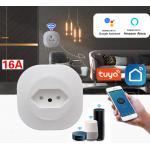 Brazilian Standard Smart Timer Plug Amazon Alexa Google Plug Socket 2200W for sale