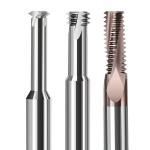 Cnc Carbide Thread Milling Cutter For Steel Aluminum Trapezoidal Cutting 1 Teeth Full Tooth for sale