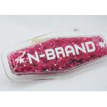 PVC 0.8mm TPU Bling Iron On Patches Double Sided Clamping for sale